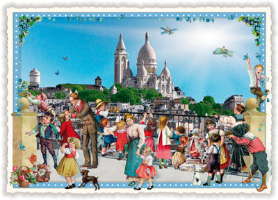 PK 600 Tausendschön Postcard | Paris - Sacré Coeur
