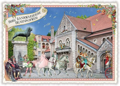 PK 787 Tausendschön Postcard | Braunschweig, Burg Dankwarderode