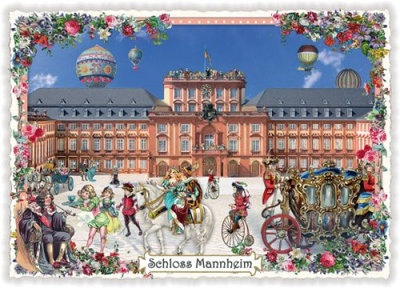 PK 690 Tausendschön Postcard | Schloss Mannheim