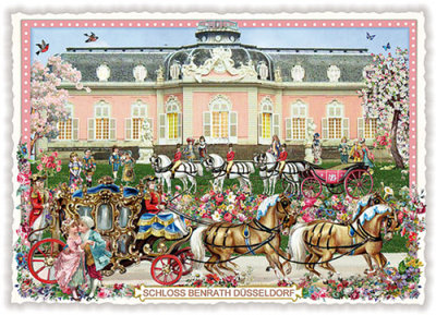 PK 246 Tausendschön Postcard | Düsseldorf, Schloss Benrath