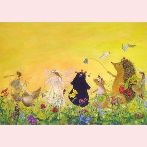 Postcard Daniela Drescher | Little Fairy's meadow party