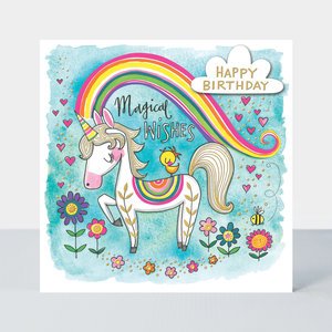 Rachel Ellen Designs Cards - Magical Wishes Unicorn
