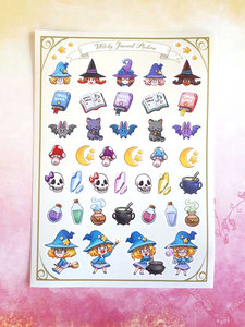 Magical Sticker Sheet by Dreamchaserart