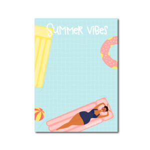 A6 Notepad - Summer Vibes