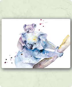Organic Postcard - Watercolour Koala