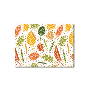Postcard Craft Only Happy Things | Autumn Leaves