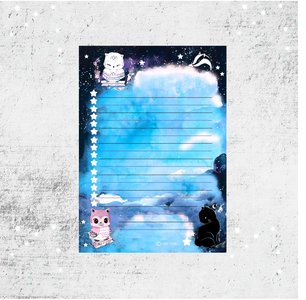 A5 Magic Animals Notepad - by TinyTami
