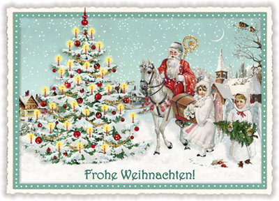 PK 427 Tausendschön Postcard Christmas - Frohe Weihnachten 