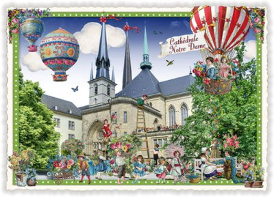 PK 675 Tausendschön Postcard | Notre Dame, Cathédrale