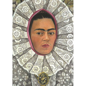 Postcard Frida Kahlo - Self Portrait, 1948