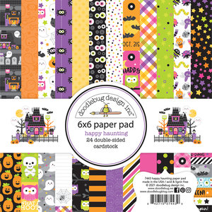 Doodlebug Design Happy Haunting 6x6 Inch Paper Pad (7443)