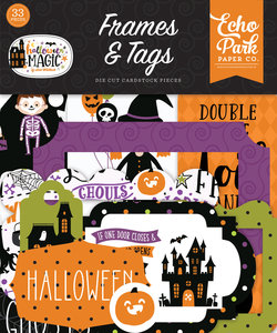 Echo Park Halloween Magic Frames & Tags (HMA249025)