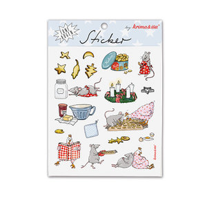 5 Sticker Sheets Krima & Isa | Bakery Mouse