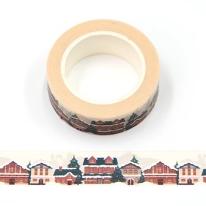 Washi Tape | Snow Covered Housed