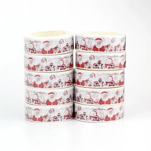 Washi Tape | Merry Christmas Santa with Animals
