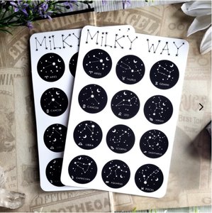 Milky Way Stickersheet by Autumn Hex