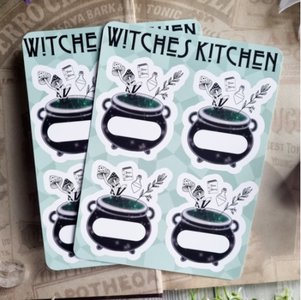 Witches Kitchen Etiketten Stickersheet by Autumn Hex