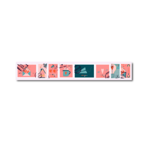 Washi Tape 20mm | LOVE STAMPS - Only Happy Things
