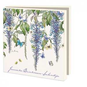 Card folder with envelopes - square: Flowers, Janneke Brinkman-Salentijn