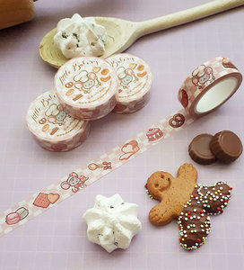 Little bakery Washi Tape - by Dreamchaserart