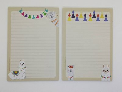 A5 Notepad Alpaca - by StationeryParlor
