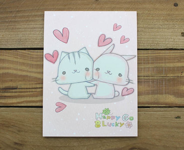 Letter Paper Pad | Happy Go Lucky (Meow Meow)