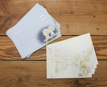 Envelopes Amy and Tim | Fireflies