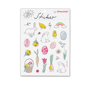 5 Sticker Sheets Krima & Isa | Easter flirtation