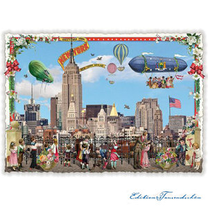 PK 1004 Tausendschön Postcard | USA - New York - Empire State Building