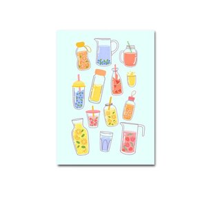 Postcard Craft Only Happy Things | Summer refreshments