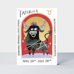 Rachel Ellen Designs Cards - Zodiac - Taurus