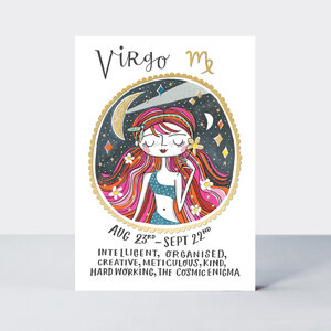 Rachel Ellen Designs Cards - Zodiac - Virgo
