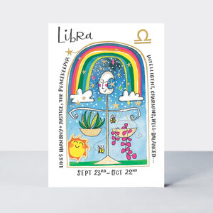 Rachel Ellen Designs Cards - Zodiac - Libra