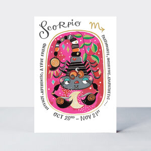 Rachel Ellen Designs Cards - Zodiac - Scorpio