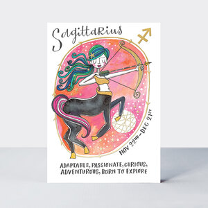 Rachel Ellen Designs Cards - Zodiac - Sagittarius