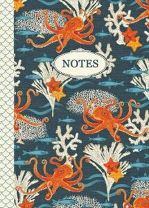 Illustrated little notebook Gwenaëlle Trolez Créations - Les Poulpes (Octopus)