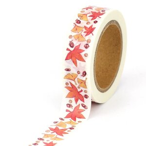 Washi Tape | Cute Maple Leaves and Acorns