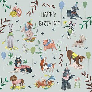 Caroline Bonne-Müller Postcard | Happy birthday (dogs)