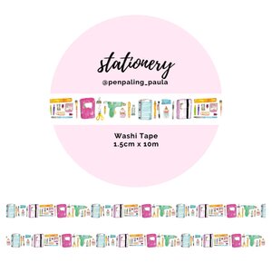 Washi Tape Stationery by Penpaling Paula