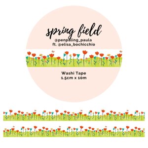 Washi Tape Spring Field by Penpaling Paula