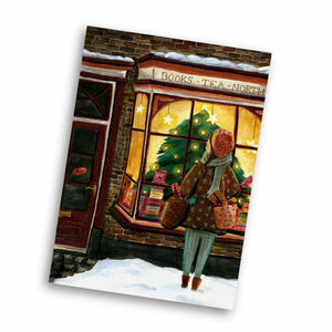 Postcard from Esther Bennink - Christmas Shopping 