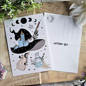 Postcard Magical Items by Autumn Hex