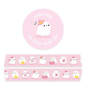 Ghosts Pink Washi Tape - Little Lefty Lou 