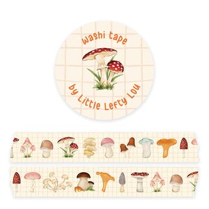 Mushrooms Washi Tape - Little Lefty Lou 