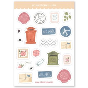 Air Mail Stickers - Little Lefty Lou
