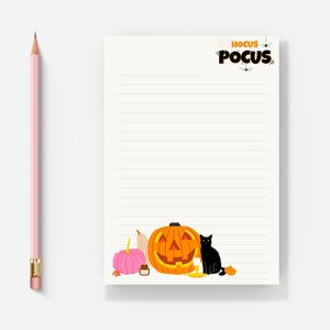 Illustrated Letter Pad Hocus Pocus by Penpaling Paula