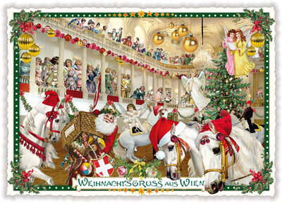 PK 366 Tausendschön Postcard | Weihnachtsgruss aus Wien