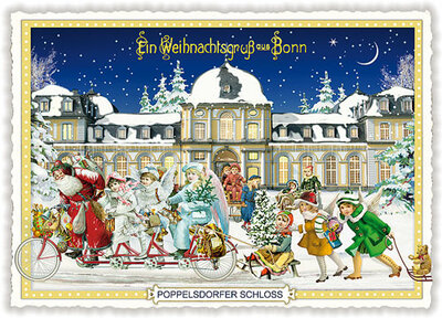 PK 161 Tausendschön Postcard Christmas - Weihnachten - Bonn Poppelsdorf