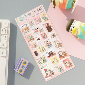 Rabbit Stamp Sticker - Nekoni