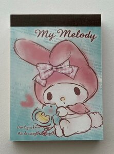 Sanrio Mini Memo Pad | My Melody